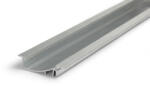 Topmet Flat8 alumínium süllyesztett fali LED profil, natúr alu (előlap: H) - 23050000 - szálban (23050000)