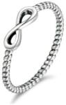 Ékszerkirály Ezüst gyűrű a végtelen jelével díszítve, 8-as méret (32835431072_2)
