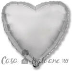 Flexmetal Baloane Inima Folie Argintiu 45 cm