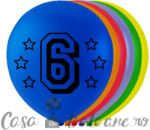 Globos Europe BV Set Baloane Latex Cifra 6