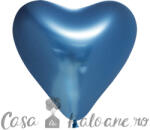 Globos Europe BV Baloane Latex Chromate Inima Albastru