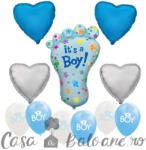 Flexmetal, Globos Europe BV Set Baloane Botez Baieti N9