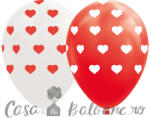 Globos Europe BV Set Baloane Latex Cu Inimioare (8 buc. )