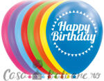 Globos Europe BV Set Baloane Latex Happy Birthday (8 buc. )