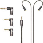 MEE audio UNIVERZÁLIS MMCX KÁBEL - Hi-Fi, 2, 5mm-es szimmetrikus kábel szet 4, 4 és 3, 5mm-es szimmetrikus adapterekke