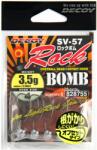 Decoy Jiguri DECOY SV-57 ROCK BOMB, NS Black, Nr. 2, 5.0g, 4 buc. /plic (828786)