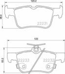 BREMBO set placute frana, frana disc BREMBO PRIME LINE P 24 201 (P 24 201)