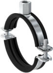 Fischer FRS-L 85 - 93 kétcsavaros gumibetétes csőbilincs, 10 db/csomag (539455)