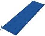 vidaXL Pernă de bancă de grădină, albastru, 180x50x3 cm, textil oxford (314093)