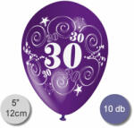 Balloons World Lufi, évszámos (30), pasztel, d12, 10 db/cs/vegyes színekben