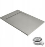 Radaway Teos F műmárvány zuhanytálca 160x100 cemento (HTF160100-74) (HTF160100-74)