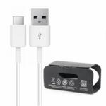  Adatkábel: Samsung EP-DG970BWE - USB / Type-C (USB-C) gyári fehér adatkábel 1, 5m