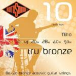 Rotosound TB10 Akusztikus gitár húrkészlet, 80/20 bronz, 10 14 20 28 40 50 (TB10)