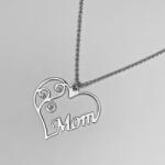 D-bijuterii Colier Mom și inimă M19