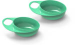 Nuvita Boluri din plastic 2 buc, verde pastelat (BD5350555022190) Set pentru masa bebelusi
