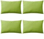 vidaXL Perne de exterior, 4 buc. , verde măr, 60 x 40 cm (132293)