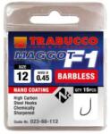 Trabucco F1 Maggot szakáll nélküli horog, méret: 18 (023-66-118)