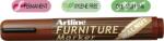 Artline Marker ARTLINE 95, pentru mobilier din lemn (retusuri), corp plastic, varf tesit 2.0-5.0mm - nuc (EK-95-B1-WA) - officeclass