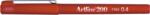 Artline Liner ARTLINE 200, varf fetru 0.4mm - rosu inchis (EK-200-DRE)