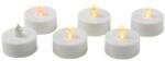 EVERESTUS Lumanare cu lumina Led integrata, Everestus, LPD33, plastic, alb (EVE02-56-0902337)