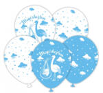 Kalisan Babaszületésre, Megérkeztem, kék-fehér mix, lufi 10 db/cs