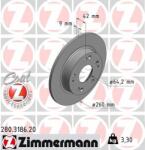 ZIMMERMANN Disc frana ZIMMERMANN COAT Z 280.3186. 20 (280.3186.20)