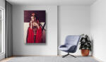Persona Tablou Canvas - Femeie sexy in kimono - tapet-canvas - 70,00 RON