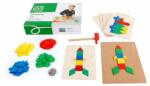 Toys for Life Joc Educativ de constructii cu ciocan si cuie Forme Geometrice (TFL900000088)