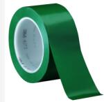 3M 471 Banda adeziva din PVC, 50 mm x 33 m, verde (7000028855)