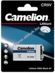 Camelion 10 éves élettartamú elem füstjelzőkhöz Lithium CR9V