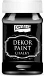PENTART Dekor élénk krétafesték PENTART 100ml ébenfekete