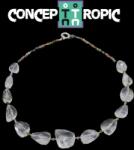  Colier din Cuart Alb Neregulat Fatetat - Turmalina Rotund Fatetat - Accesorii Argint 925 - concepttropic - 288,00 RON