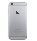  Apple iPhone 6 4.7 hátlap (akkufedél) alsó-felső takaróval, sim kártya tartóval és gombokkal OEM szürke*
