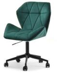 Vox bútor VELO 4 görgős, forgófotel, zöld-fekete
