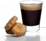 Bormioli Rocco Caffeino kávé kisérő üveg pohár 6 db 8, 5 cl - 119636