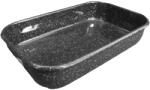 Delicia Bara-Bara téglalap alakú tepsi zománc bevonattal, fekete 36 cm - 141F/36 (BR82)