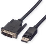 Roline DisplayPort DVI-D Convertor Negru 2m 11.04. 5772-20 (11.04.5772-20)