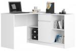 AKORD Sarok íróasztal 120x126cm fehér (OP0LZESBIA002)