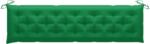vidaXL Pernă de bancă de grădină, verde, 200x50x7 cm, textil oxford (314985)