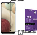 XPRO SAMSUNG Galaxy A32 5G (SM-A326B), Galaxy A12 (SM-A125F), Xpro Nano Glass flexibilis üvegfólia, 9H, Full cover, Fekete