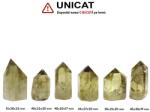  Obelisc Citrin din Ural 1 Varf Cristal Natural - 40-51 x 21-30 x 17-22 mm - ( XXL)