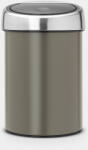 Brabantia Touch Bin érintésre nyíló szemetes 3 liter Platinum - 364464