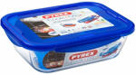 Pyrex Cook & Go hőálló sütőtál és ételtároló légmentes fedővel 30x23 cm, 3, 3 liter - 203208