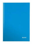 Leitz 'WOW' beírókönyv A4, vonalas, lakkfényű kék (E46251036)