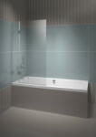 RIHO SCANDIC NXT 109 kádparaván 95 befelé nyíló balos G00147121 / jobbos G001148121 FEKETE