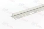 Profilplast Szögletes élvédő homok PVC 10 mm 2, 7 m