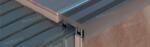 Profilplast PVC betét lépcsőélvédő alapsínhez (lágy) barna 32 mm 3 m