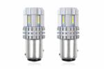  LED izzó pár CANBUS UltraBright 3020 22SMD 1157 P21 / 5W Fehér 12V/24V (02450)