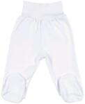 NEW BABY Csecsemő lábfejes nadrág New Baby fehér - babyboxstore
