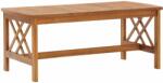 vidaXL Masă de cafea, 102 x 50 x 43 cm, lemn masiv de acacia (310265) Masa de cafea
